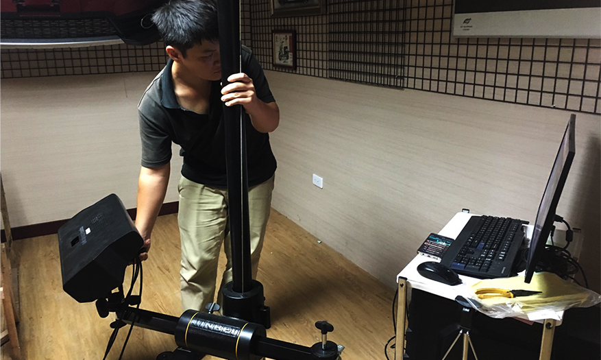 購置義大利進口照相式3D掃描儀，開始提供逆向掃描業務。